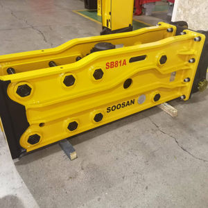 Martillo Hidráulico de Tipo Superior Soosan SB81A, PRODUCTO DE CUERPO PRINCIPAL, SUMINISTRO DIRECTO DE FÁBRICA, UN AÑO DE GARANTÍA, CARACTERÍSTICAS ESTÁNDAR INCLUIDAS - Product Image 4