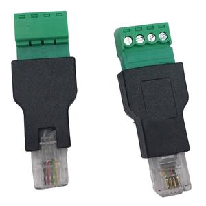 Adaptador RJ45 Macho sin Soldadura, Terminal de 4 Pines a Conector, Extensor de Cable de Red, Conector Multifuncional - Product Image 6