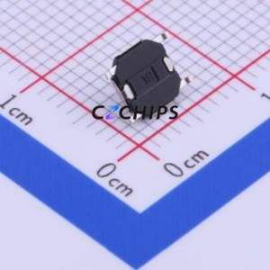 TS-1187A-C-E-B Tactile Switch SMD Switch Single Pole Single Throw Round Button 2.6N Vertical Mount - Product Image 2