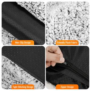 Groothandel Wasbaar Gemakkelijk Te Reinigen Verwarmd Kattenbed 2.0 Verbeterde Dubbellaagse Thermische Folie Verwarmingskussen Pluche Zelfverwarmende Huisdierenmat - Product Image 4