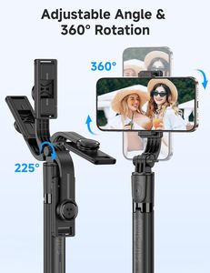 Palo de Selfie Telescópico con Control Remoto de 700 mm, Soporte Extensible para Teléfono, Trípode Portátil de Mano para Viajes, Hecho de Plástico Resistente - Product Image 6