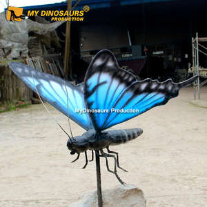 My Dino AI-058 <span class=keywords><strong>Parc</strong></span> d'attractions Modèle 3D Modèle Animatronique Papillons - Product Image 5