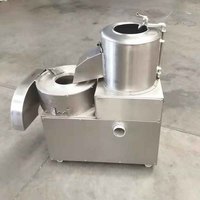 DY Nieuwe Semi-automatische Schil- en Snijmachine voor Aardappelchips, 100-200kg/uur, Hoge Productiviteit voor Fruit & Groenten