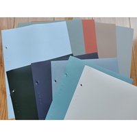 À la mode Macaron couleurs porte Film PVC Film décoratif presse sous vide PVC Film de couverture pour armoires de cuisine