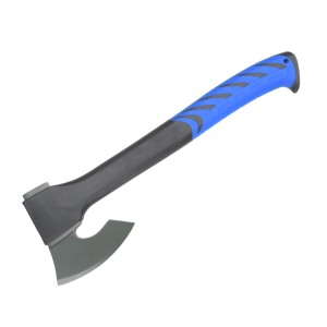 Hache Viking <span class=keywords><strong>de</strong></span> camping d'extérieur <span class=keywords><strong>de</strong></span> 14 pouces avec manche en fibre <span class=keywords><strong>de</strong></span> verre pour couper - Product Image 1
