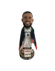 Custom Wholesale NBA basketball player Bobblehead Car Decoration Ornaments Crafts and Gift Resin Action Figurines