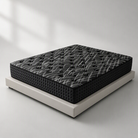 Matelas hybride à ressorts ensachés en promotion, compressé sous vide, en mousse à mémoire de forme, pour la maison, la chambre, l'hôtel, vente en gros