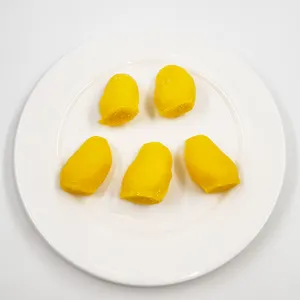 HALAL Thailand Hot Selling Mango Shaped Soft Jelly Candy Sweets