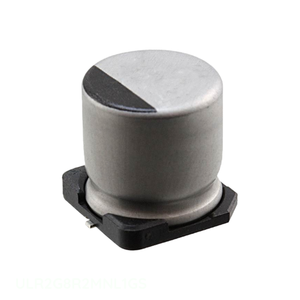 Condensador de Montaje Superficial SMD ULR2G8R2MNL1GS de 8.2 uF, 20%, 400V, Aluminio, del Fabricante Channel - Product Image 1