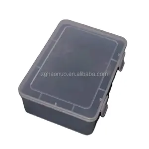 Packaging Box Transparent With Cover PP Plastic Material Opp Bag Multifunction Clear Storage Boxes Bins Plastic Modern Rectangle