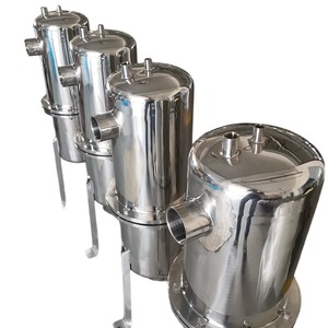 ตัวแยกน้ำมันและน้ำสแตนเลส 304 0.6 Mpa 32 ลิตร/นาที ตัวกรองน้ำมันดีเซลแบบท่อ - Product Image 4
