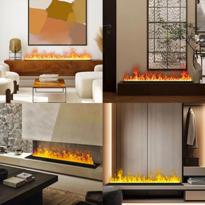 Cheminée à atomisation intelligente, décoration d'humidification à flamme <span class=keywords><strong>dynamique</strong></span> 3D - Product Image 3