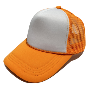 Biểu Tượng Tùy Chỉnh Số Lượng Lớn Thiết Kế Thời Trang Đồng Bằng 5 Bảng Điều Chỉnh Thêu Tracker Lưới Mũ Cap Bông Mũ Bóng Chày - Product Image 5