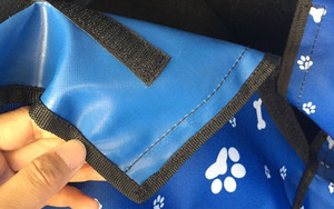 <span class=keywords><strong>estampado</strong></span> de hueso <span class=keywords><strong>estampado</strong></span> impermeable funda de asiento de coche para perro SUV alfombra para asiento de mascota - Product Image 6