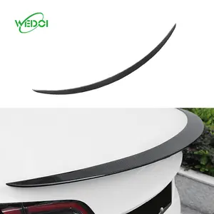 Auto Accessoires Kit Aero Motion Auto Moving Real Carbon Fiber Spoiler Voor Model 3 Y Highland Tesla 2024 Spoiler