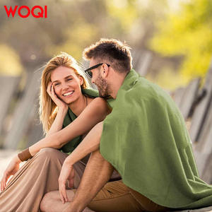 ถุงนอน Woqi แบบซองจดหมาย สีเขียวทหาร ผลิตจากโพลีเอสเตอร์ ระบายอากาศได้ดี น้ำหนักเบา เหมาะสำหรับการเดินทาง แคมป์ปิ้ง สำหรับผู้ใหญ่และเด็ก - Product Image 3