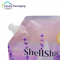 Sacs d'emballage en plastique de savon liquide de lessive 1L 3L personnalisé en usine avec bec verseur