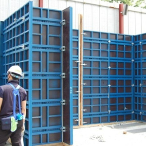 Hệ Thống Ván Khuôn Thép Mô-đun Màu Xanh Lá Cây Mới Với Bảng Ván Ép Cho Cột Bê Tông Và Các Dạng Tường - Product Image 2