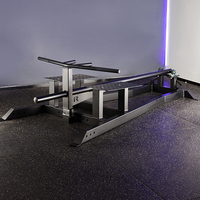 Machine à Rameuse T-Bar à Charge Libre Professionnelle Robuste pour Entraînement de Force en Salle de Sport