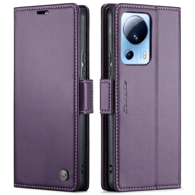 Caseme 023 Wallet Leather Phone Case Flip Stand Card Slot Back Cover for Xiaomi Mi 13 Lite 12T Pro 12X 12S 11T