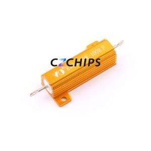 Resistencia RX24/50W-100ohm 1% con Carcasa de Aluminio / Tubo de Cerámica - Product Image 1