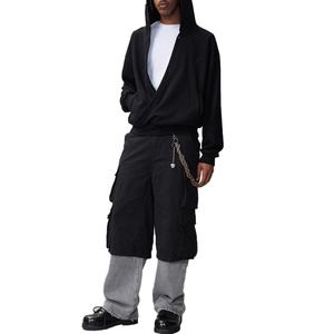 Wholesale Summer 100% Cotton <b>Camo</b> Casual Unisex Mid Waist <b>Shorts</b> Cargo Pockets Street Wear Loose Straight Men's Bermuda <b>Shorts</b> - Product Image 6