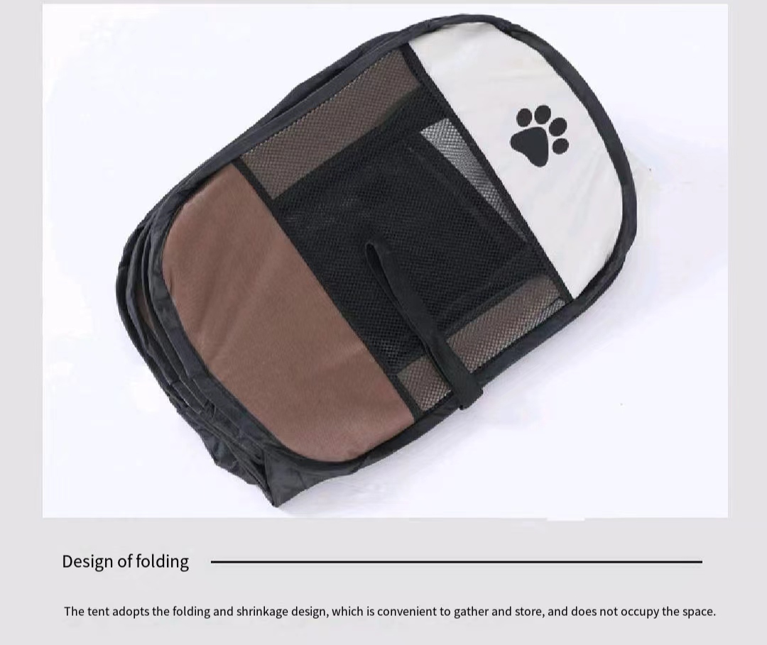 Dog House Safe Polygon Cage Outdoor Playing Carrier For Dog Cat