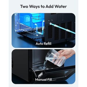 Euhomy Ice <b>Ball</b> Maker 2 in Standard <b>Sphere</b> Machine Countertop Home Use 2" Ice <b>Ball</b> Maker 40 Minutes Ice <b>Balls</b> Self-cleaning Ice - Product Image 6