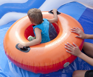 Toboggan aquatique <span class=keywords><strong>gonflable</strong></span> CE Sea Wave, directement de l'usine chinoise, <span class=keywords><strong>jeux</strong></span> de parc aquatique gonflables pour adolescents, pour centres de divertissement - Product Image 5