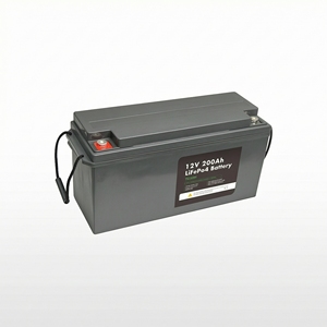 Paquete de Baterías de Litio Lifepo4 de 12V para Almacenamiento de Energía Solar, Batería de Iones de Litio de 12.8V 200Ah con Calefacción para Camping y Automóviles - Product Image 1