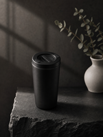Mug à café isotherme 380 ml en acier inoxydable SUS316, double paroi, anti-éclaboussures, avec bec verseur, intérieur hygiénique, réutilisable et portable