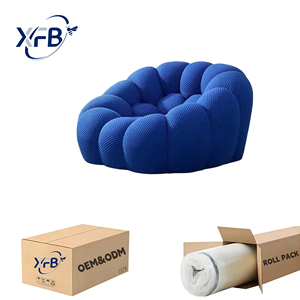 Sofá de burbujas comprimido al vacío con forma de calabaza | Sillón reclinable perezoso moldeado moderno para sala de estar suministro al por mayor - Product Image 1