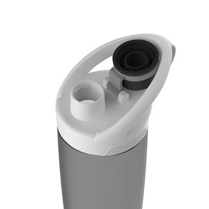 Nuovi fornitori alla moda bottiglia d'acqua in plastica trasparente a prova di perdita colorata grande portatile stampata di marca - Product Image 4