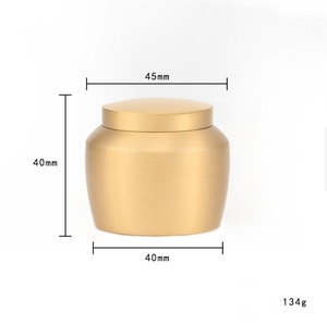 Бронзовая урна для золы, кремация, мини-памятник, латунный памятный держатель, подарок для людей, домашних животных, погребальный гроб, пепельница, медный шкатулка - Product Image 4