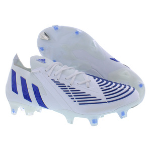 Chaussures de football Adidas Predator Edge.1 Low Firm Ground Cloud White Hi Res Blue - Product Image 4