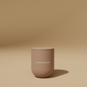 Pot à bougie en céramique <span class=keywords><strong>blanche</strong></span> terracotta avec logo en relief sur mesure C&H - Product Image 4