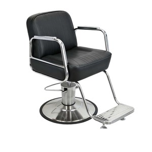 Internet Celebrity High-end Leather Hair Salon <b>Chair</b> with 360 Degree Swivel and Lifting Function Modern Design - Product Image 1