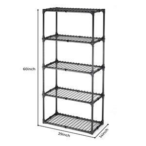Étagère métallique DB à 5 étagères 1 paquet d'étagères de rangement pour garage - Product Image 2