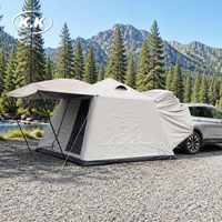 Tente de camping gonflable étanche robuste Kawagebo Kamp (KK) pour hayon de SUV, véhicule ou camion