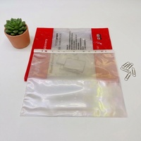 Fundas Protectoras Transparentes Brillantes de Buena Calidad, Resistentes al Agua, de 60 Micras, Tamaño A4, con 11 Orificios, para Documentos, Hojas, Archivos, Bolsa de Archivo de Polipropileno