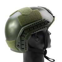 Casque de vélo de montagne tactique rapide de type MH en ABS - Léger 510g, protection personnelle, logo personnalisable, équipement d'entraînement en plein air