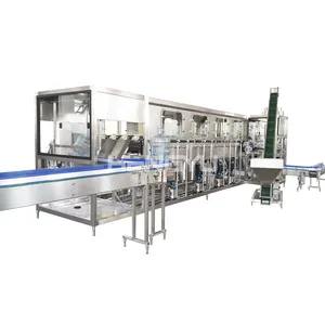 Fully Automatic Drink 5 Gallon Filling mineral water production plant beverage production line