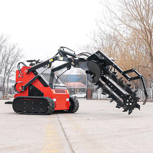 Вездеходная гусеничная система с высоким сцеплением для грязных, мягких и неровных поверхностей. Гусеничный мини-погрузчик. - Product Image 5