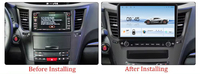 Autoradio Android avec Car-play pour Subaru Legacy Outback 2009-2014, écran 10 pouces, GPS, navigation, lecteur multimédia