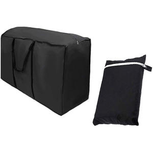 Bolsa de Almacenamiento para Muebles de Exterior, Tela Oxford 210D con Revestimiento Negro Plateado, Funda Protectora Impermeable para Guardar el Árbol de Navidad - Product Image 1