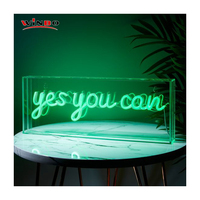 Dropshipping, conception gratuite, logo personnalisé, enseigne au néon LED, personnalisable sans MOQ, boîte d'enseigne au néon LED en dropshipping, petite enseigne lumineuse au néon LED