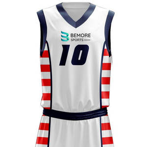 High Quality Custom Sublimation <b>Basketball</b> Uniform For Online Sale Top Trending <b>Product</b> Custom Team <b>Basketball</b> Uniform Set - Product Image 4