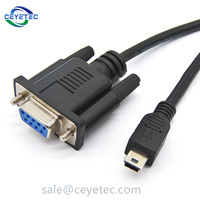 Cable de Alta Gama de 2 Metros con Conector DB9 Hembra