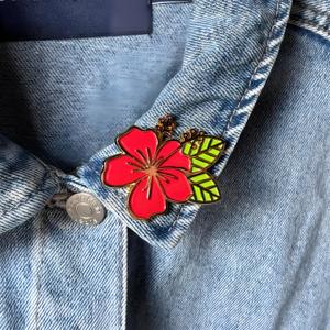 Wholesale Hawaiian Lapel <strong>Pin</strong> Tropical Gift Flower Pineapple Tropical Palm <strong>Pin</strong> Hawaii Sunset Beach Enamel <strong>Pin</strong> Badge
