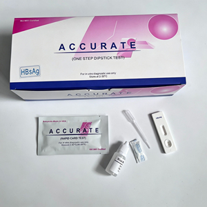 Kit <span class=keywords><strong>de</strong></span> Prueba Rápida <span class=keywords><strong>de</strong></span> HBsAg, Kit <span class=keywords><strong>de</strong></span> Prueba <span class=keywords><strong>de</strong></span> Antígeno <span class=keywords><strong>de</strong></span> Superficie <span class=keywords><strong>de</strong></span> la Hepatitis B, Casete para Pruebas <span class=keywords><strong>de</strong></span> VIH, HCG, VHC, HBsAg - Product Image 2